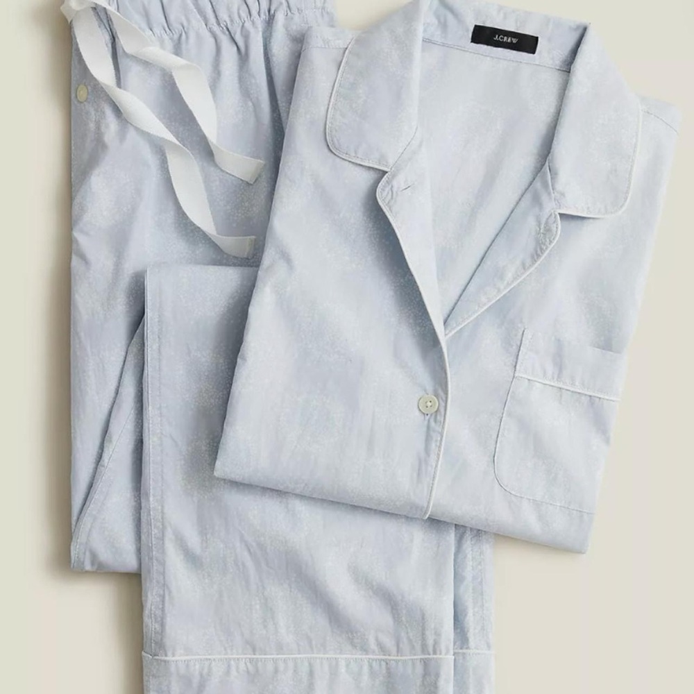 J. Crew Sky Blue Pajama Ensemble